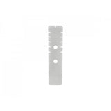 Trek 2023 Farley medium frame clear downtube armor protective shield on bike frame component.