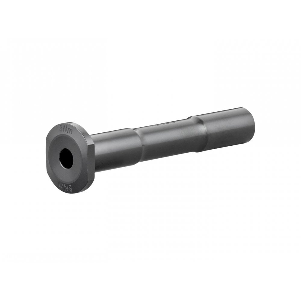 Trek Fuel EX 29 rocker pivot axle in black, M6 x 76mm replacement component for mountain bike suspension parts.