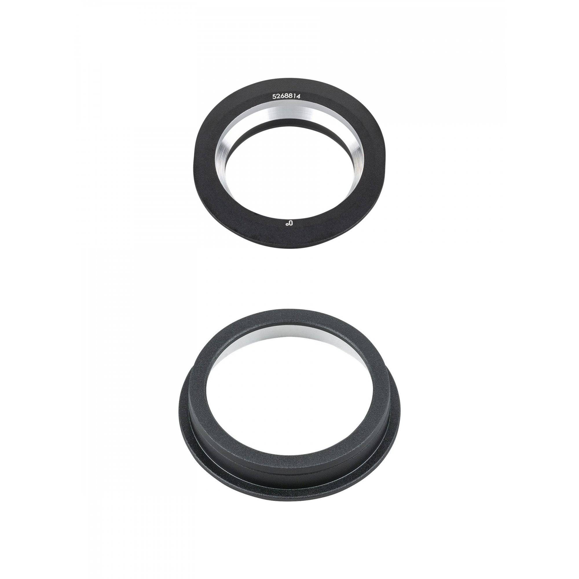 Trek Fuel EX 2023 black fixed angle headset cups for 0-degree alignment, bike components replacement part