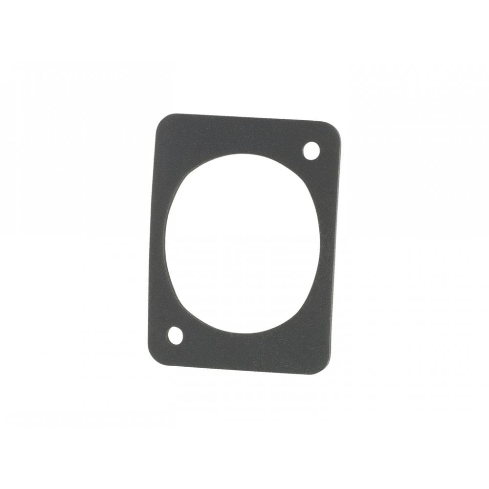 Trek black charge port cover spacer, 1.5mm x 33.3mm, bike component for protection and maintenance.