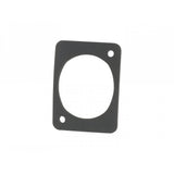 Trek black charge port cover spacer, 1.5mm x 33.3mm, bike component for protection and maintenance.