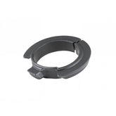 Trek Domane MKIV silver headset split ring for secure fit and steering in bicycle components.