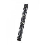 Trek Domane+ SLR black downtube cable guide rail for cable management on bicycle components.