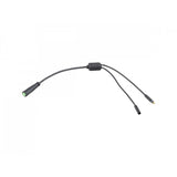Black Trek Domane+ SLR remote button display cable, compatible replacement component for bike electronic shifting systems.