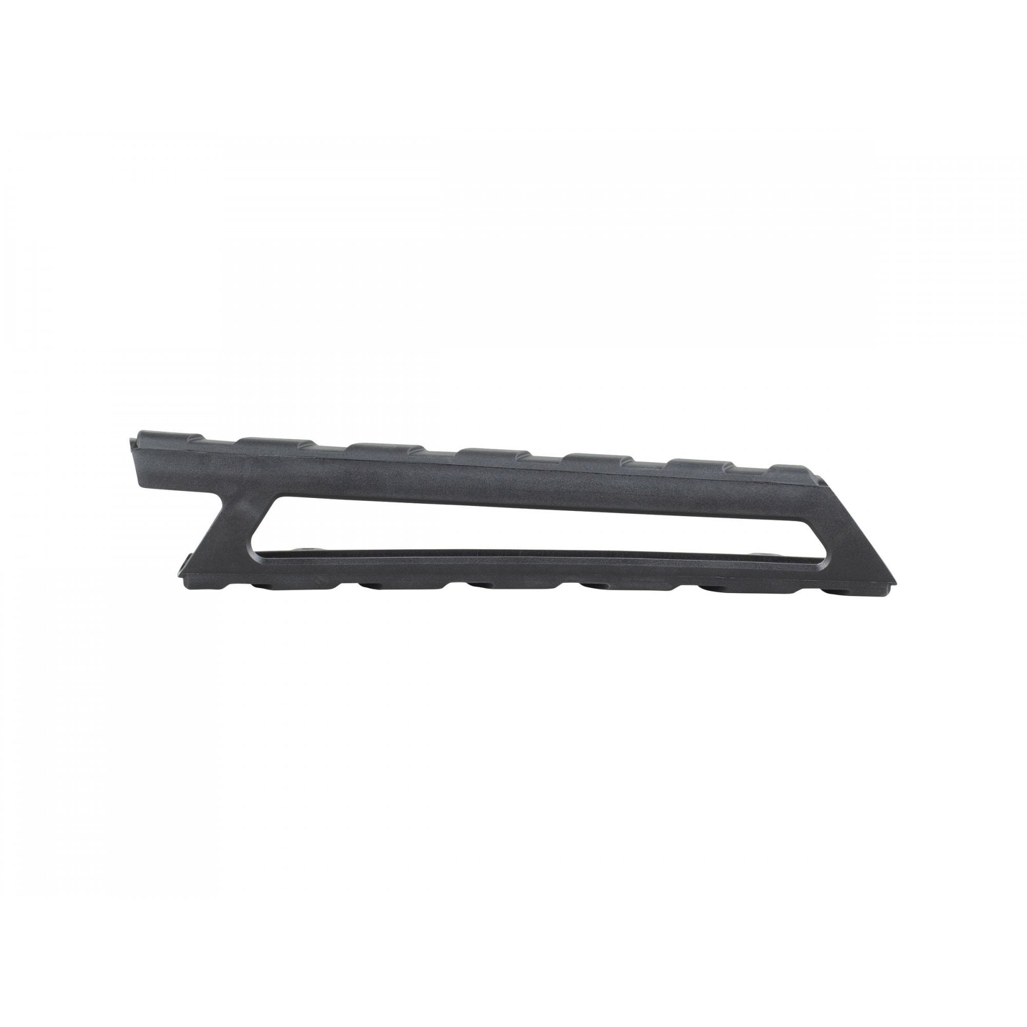 Black Trek Marlin+ chainstay protector for bike frame protection on Trek Marlin+ mountain bikes.