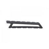 Black Trek Marlin+ chainstay protector for bike frame protection on Trek Marlin+ mountain bikes.