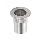 Trek oversized Rivnut M5 x 12mm in grey for secure bike frame fittings, showing the component installed on a bike frame.
