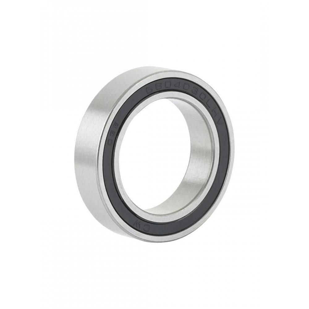 Silver Bontrager LLH replacement hub bearing for 20x30x7mm Bontrager hubs, showing close-up of the small components.