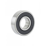 Silver Bontrager 6001 LLH replacement hub bearing for smooth wheel performance in bicycle components.