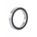 Bontrager 6807 LLH replacement hub bearing in silver for smooth wheel performance, shown in close-up view of the component.