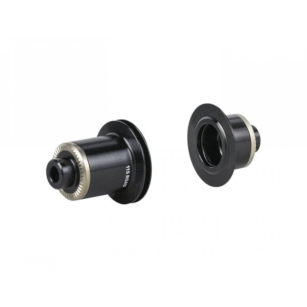 Bontrager Aeolus Pro Rear Shimano Conversion Kit with 5mm QR, 135mm OLD, black bike wheel component for road cycling.