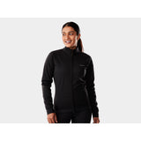 Trek Circuit Rain Cycling Jacket, waterproof and breathable, shown packed and ready for all-weather riding.