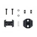 Bontrager Line Dropper 2-Bolt Saddle Clamp Assembly in black for secure bike saddle attachment.
