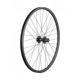 Bontrager Kovee TLR Boost 27.5-inch MTB rear wheel with 6-bolt disc and Shimano HG 8/9/10-speed compatibility.