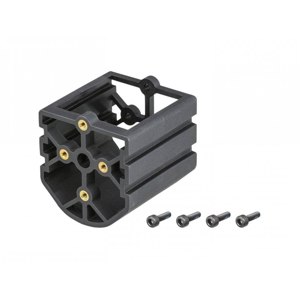 Trek Allant+ Diamant Zouma+ black battery spacer for 500Wh in 625Wh slots, bicycle component for e-bike battery fitting.