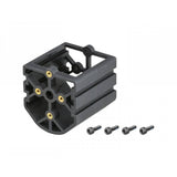 Trek Allant+ Diamant Zouma+ black battery spacer for 500Wh in 625Wh slots, bicycle component for e-bike battery fitting.