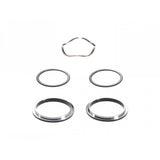 Trek Steel Bottom Bracket Kit BB90/BB95 for integrated Campagnolo bikes, black, one size, bicycle component.