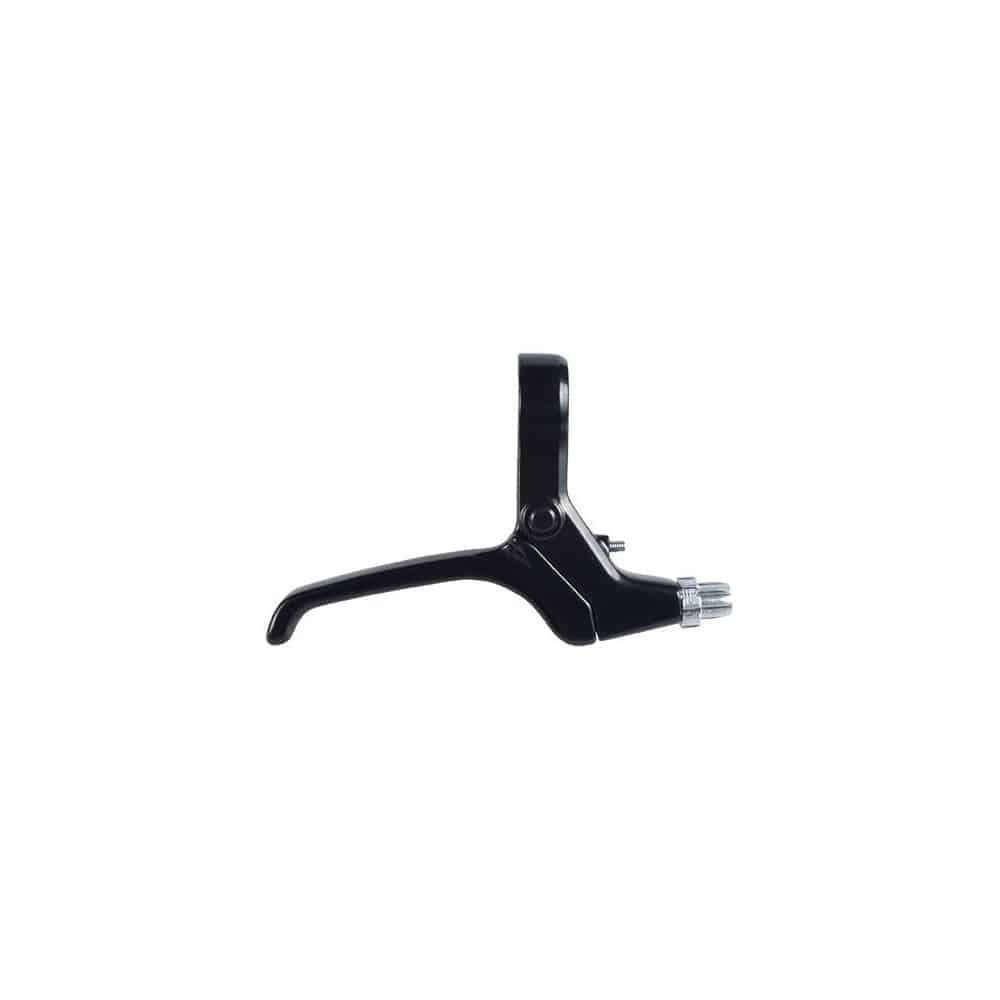 Trek BL-62 2-finger brake lever for rear mechanical bike brakes, ergonomic control, black component for cycling.