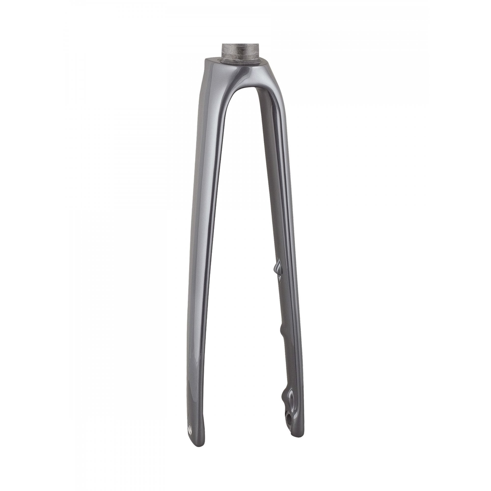Trek Emonda SL7 carbon forks for road racing bikes, lightweight aerodynamic bike components, black with Trek branding.
