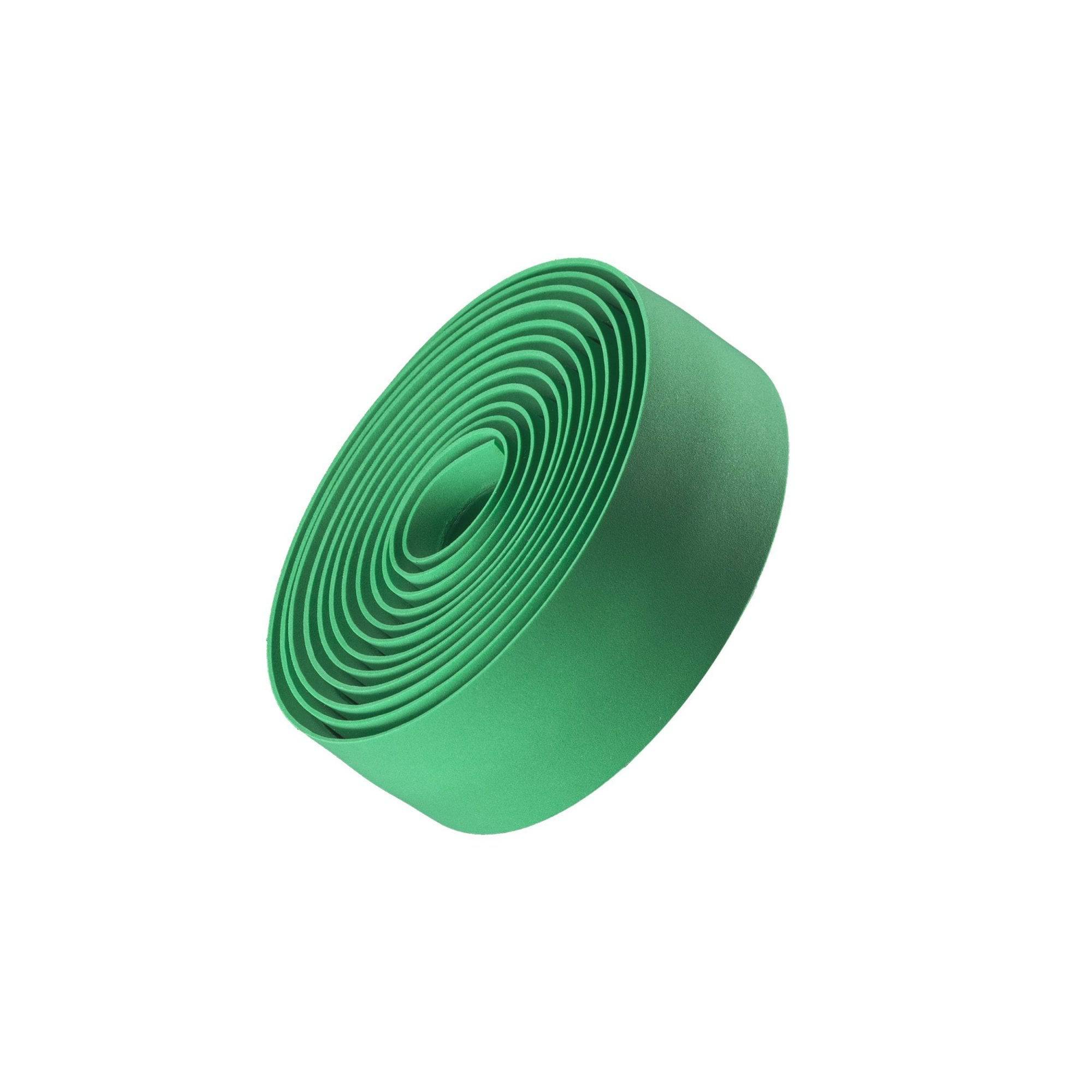 Bontrager Gel Cork Handlebar Tape with gel cushioning and reflective bar end plugs for bike handlebars.