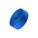 Bontrager Gel Cork Handlebar Tape with gel cushioning and reflective bar end plugs on a bicycle handlebar.
