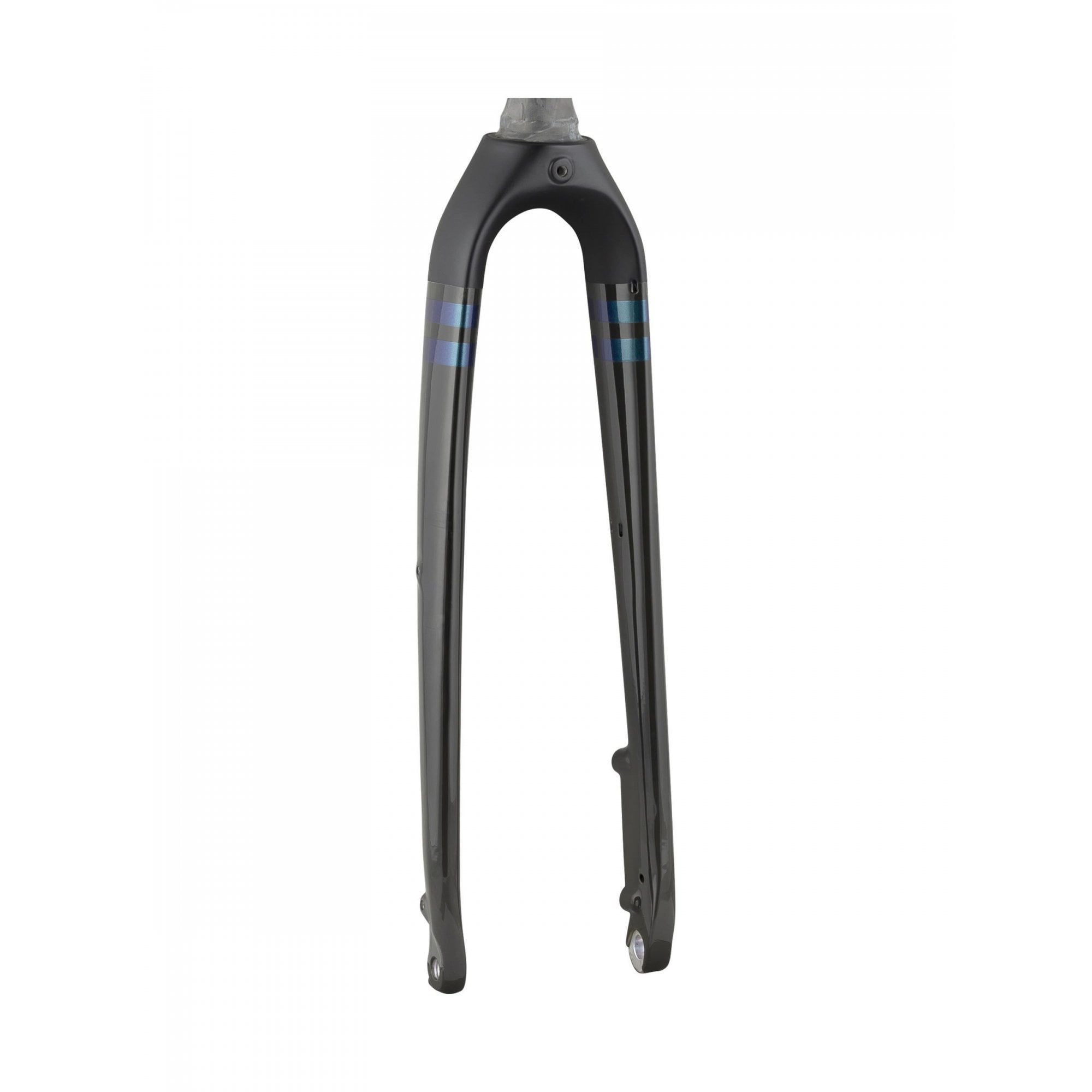 Trek Checkpoint SL 700C gravel bike fork with precise steering and durable components, shown from side view.