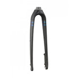 Trek Checkpoint SL 700C gravel bike fork with precise steering and durable components, shown from side view.