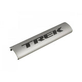 Trek Allant+ 8 lithium grey battery cover frame, durable spare component for e-bike protection, shown in close-up.