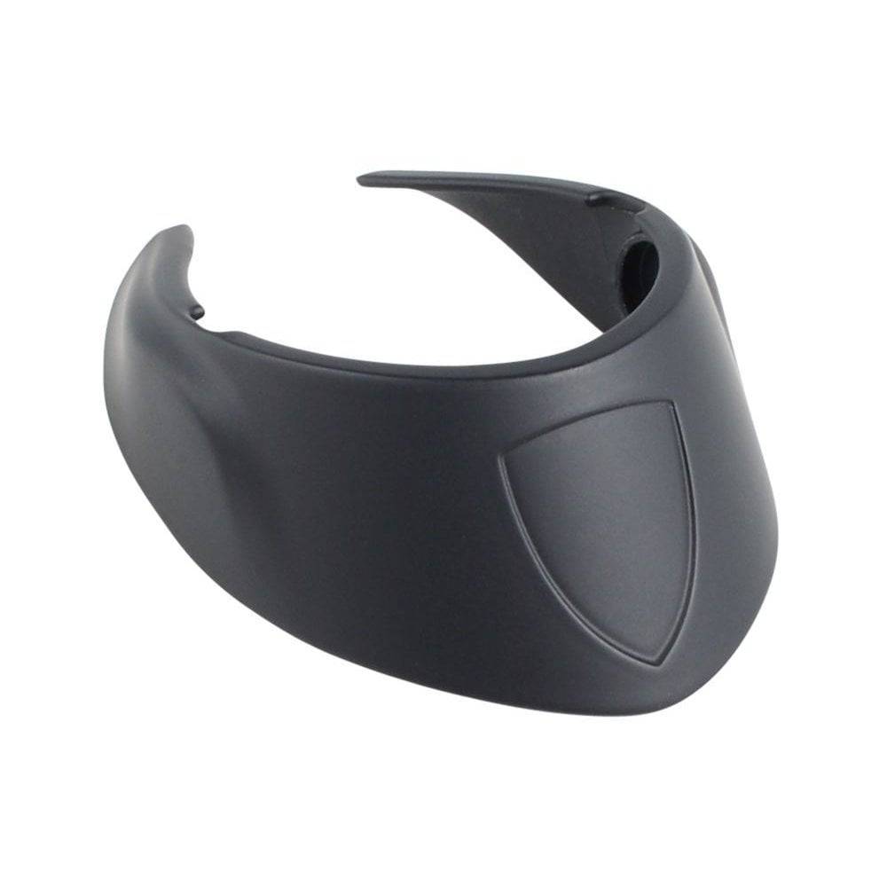 Trek Domane SLR IsoSpeed front cover spare replacement for matte black bike frame component, showing close-up of the component.