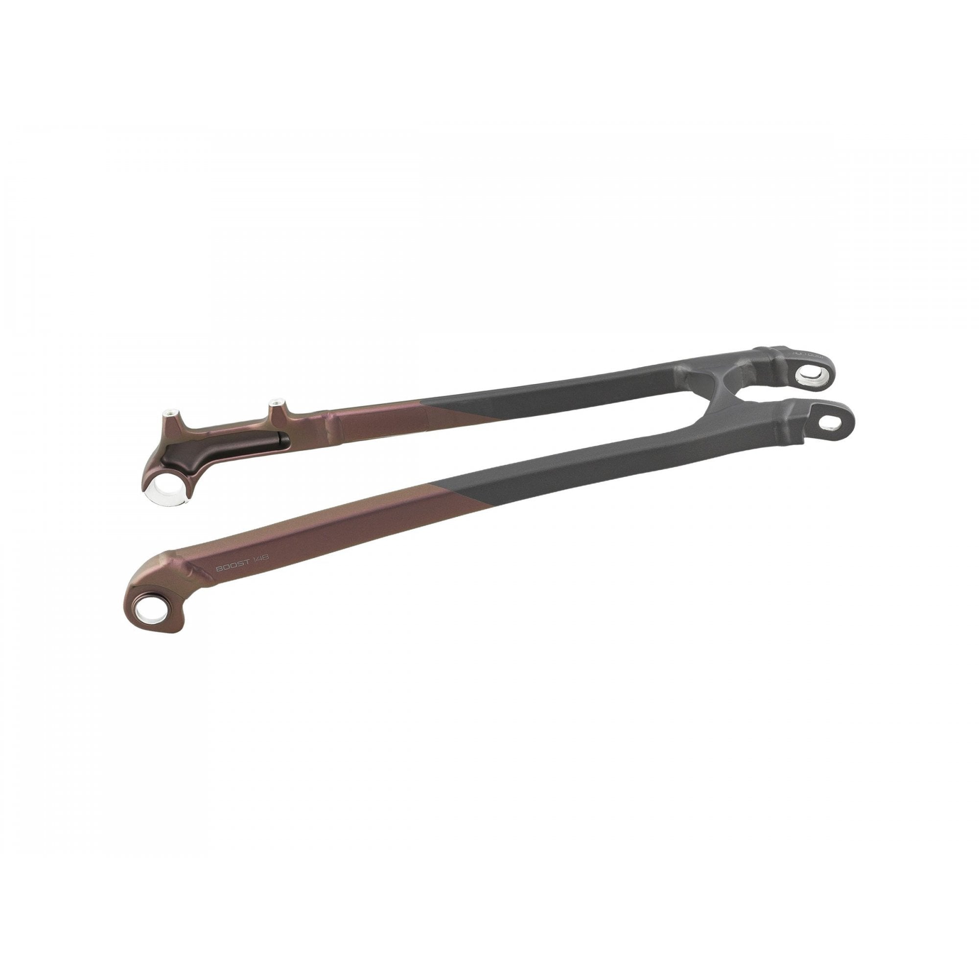 Trek Fuel EX 29 2021 aluminum seatstay frame spare replacement part, close-up view showing lightweight metal construction.