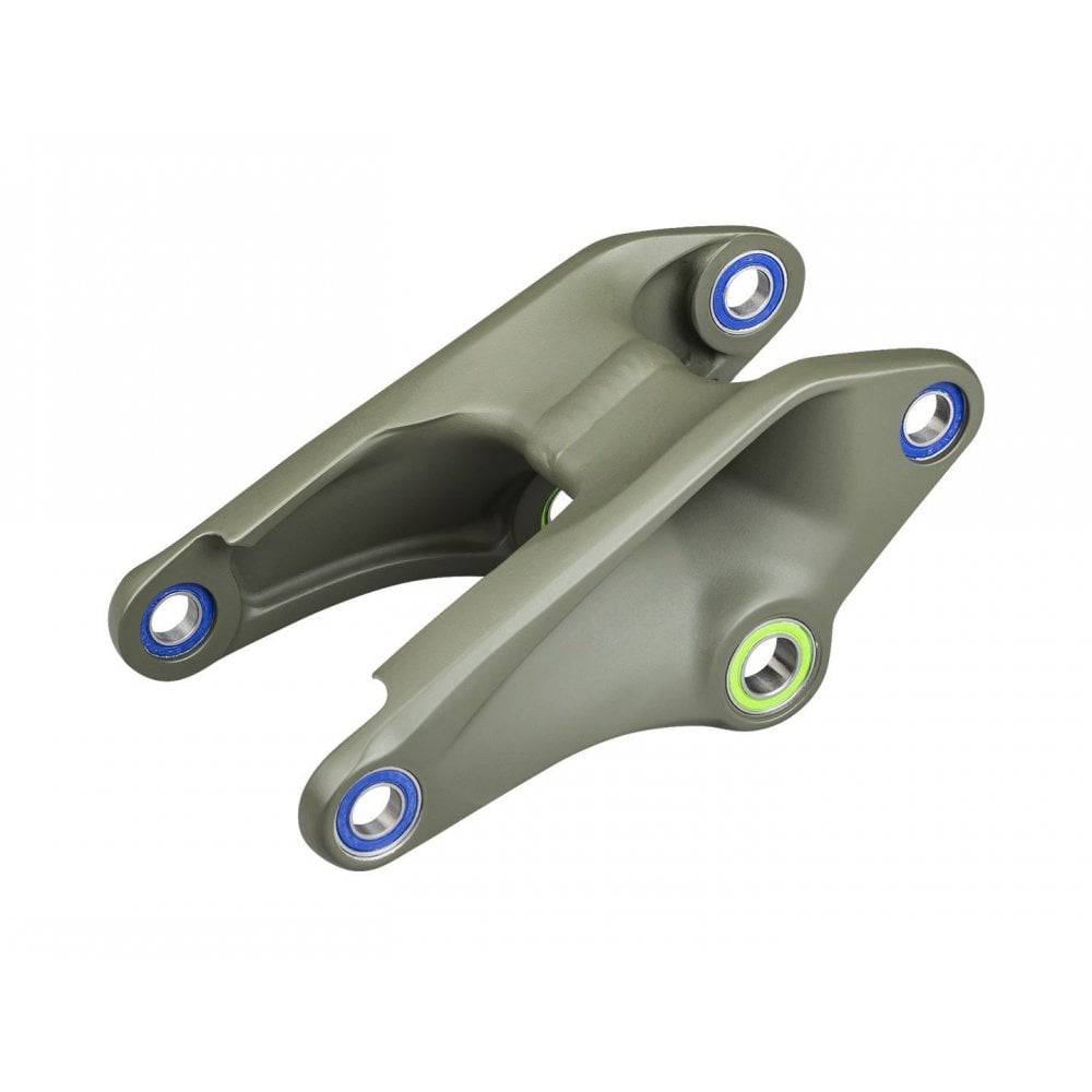 Trek Full Stache 29 Rocker Links replacement components for suspension, showcasing the black rocker link part.