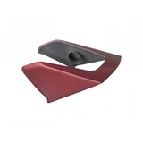 Trek Madone SLR Isospeed covers and spare components for frame protection on a high-performance road bike.