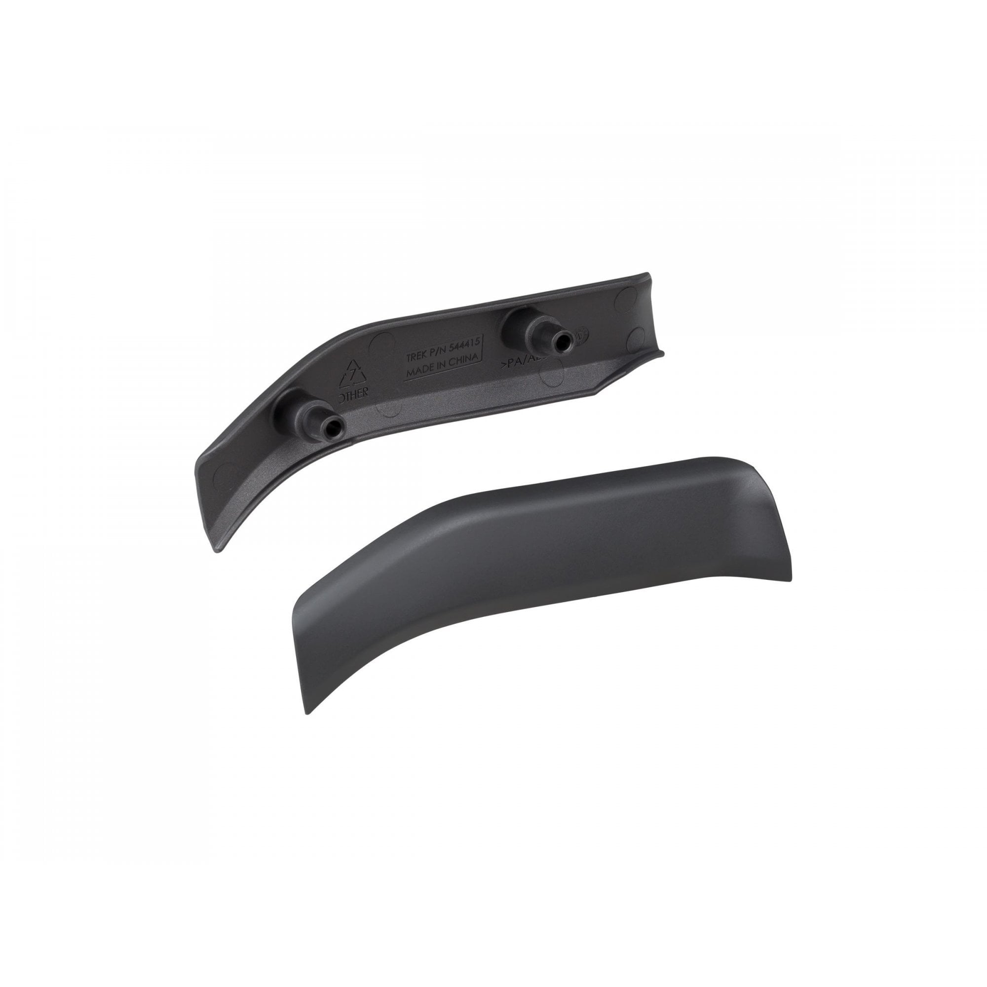 Trek Powerfly 27.5+ top motor cover for 2018 HT, FS & LT e-bike models, close-up of spare component part.