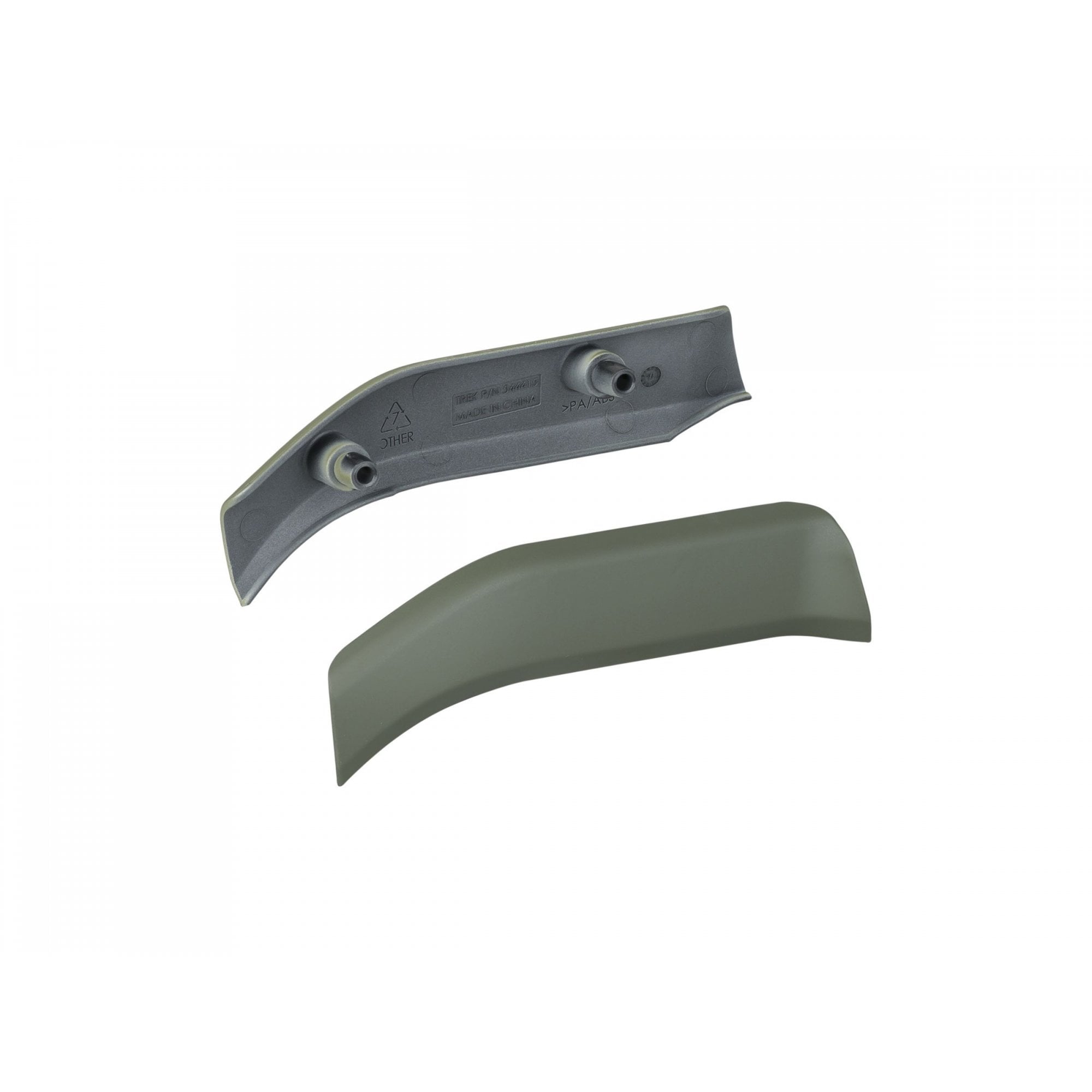 Trek Powerfly 27.5+ top motor cover spare part for 2018 HT, FS, LT models, durable bike component in black.