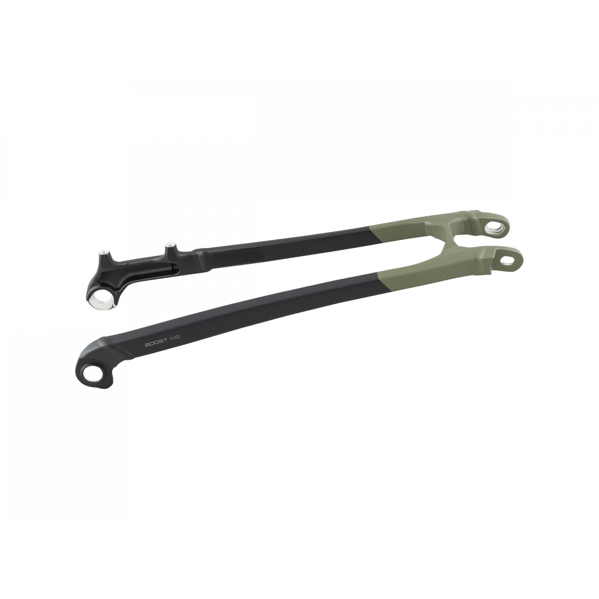 Trek Rail 29 Aluminum Seatstay Frame Spare Replacement Part for bike components, showing the silver aluminum frame.