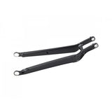 Trek Top Fuel 29 aluminum frame chainstays for 2020-2021 mountain bike, replacement components, close-up view.