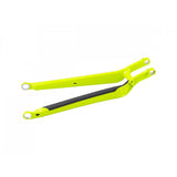 Trek Top Fuel 29 aluminum frame chainstays for 2020-2021 mountain bike, replacement components, close-up view.