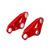 Trek Top Fuel 29 Rocker Link frame spare component for suspension performance, shown in black with metal mounting points.