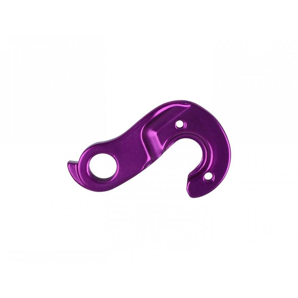 Trek road bike derailleur hanger for precise shifting and frame protection, shown attached to a Trek road bike frame.