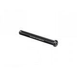Bontrager front thru-axle switch lever in black for 148mm front wheel, component for bike wheel quick release system.