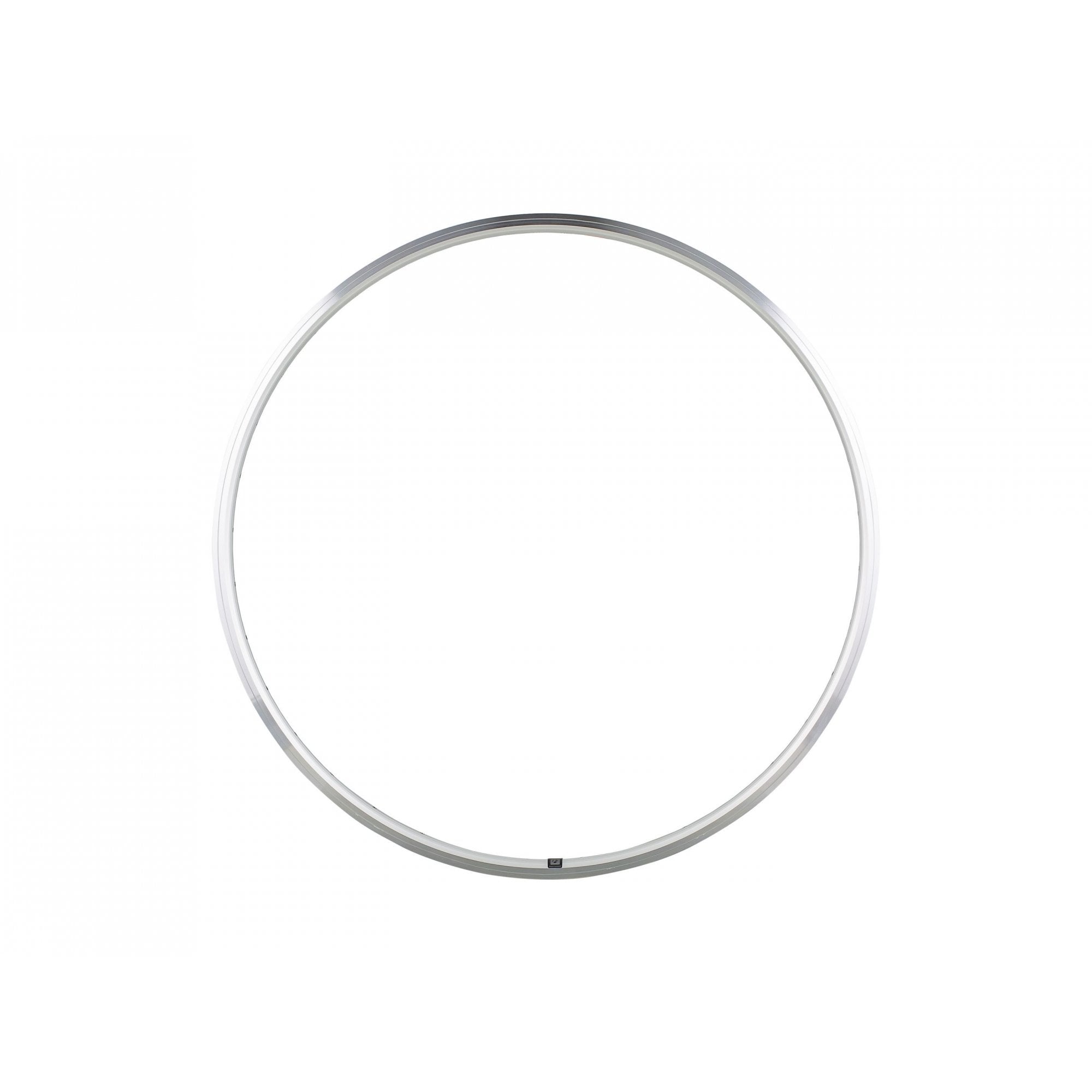 Silver Bontrager Connection 700C 36H road bike rim with Presta valve compatibility, showcasing the lightweight, durable cycling component.