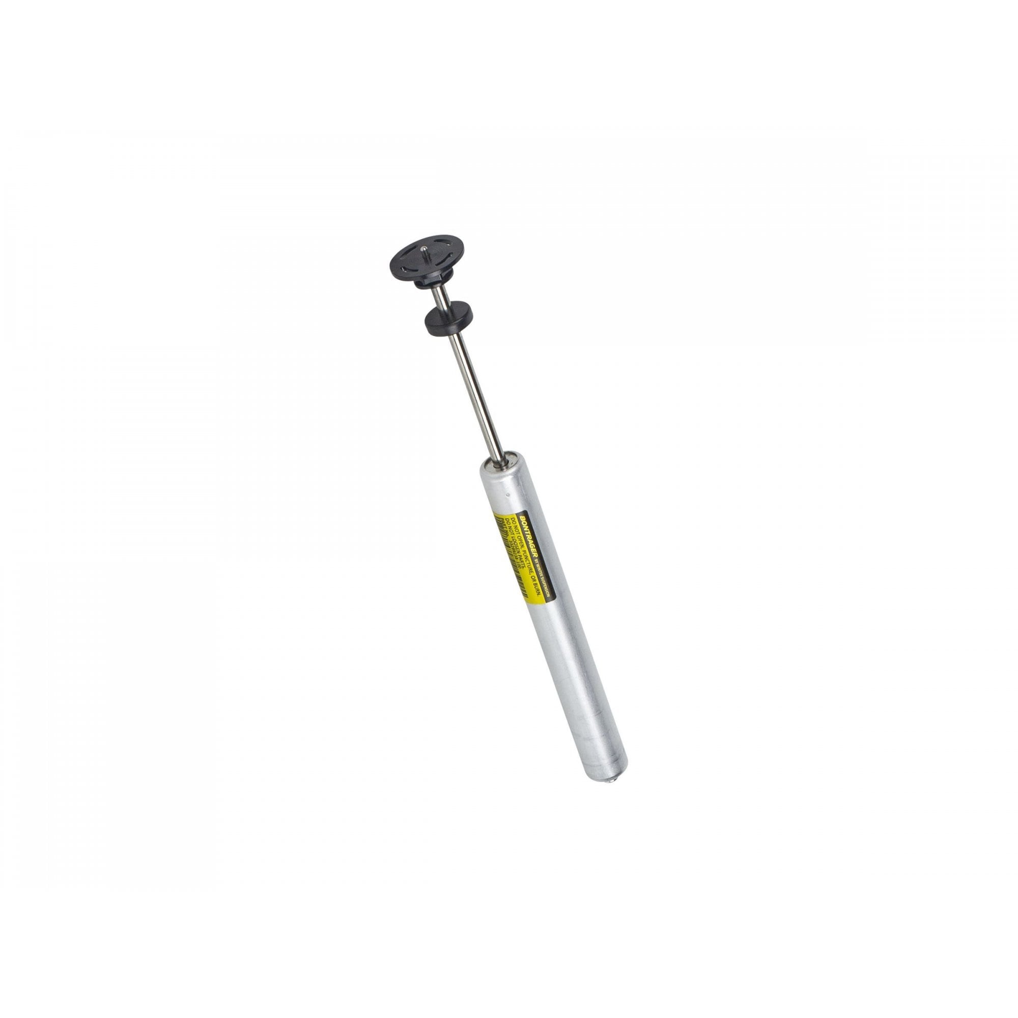 Bontrager Line Dropper Seatpost cartridge spare for 34.9mm posts, showing a close-up of the component and accessories for mountain bikes.