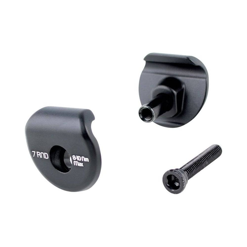 Trek road bike seatpost clamp ears 7x9mm oval replacement part for securing seatpost components.