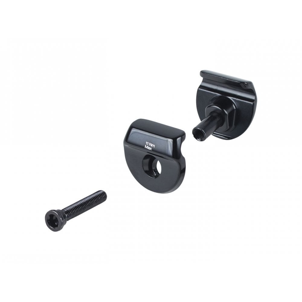 Bontrager XXX seatpost saddle clamp ears replacement components for bike saddle adjustments and secure fitting.