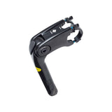 Bontrager Blendr adjustable quill stem for threaded forks with 64° angle, showing the stem and threading details.