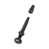 Bontrager Round Base TLR tubeless valve stem with removable core for bike wheels, component for tubeless tire setup.