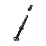 Bontrager round base TLR tubeless valve stem with removable core for bike wheel components, used for tubeless tire setup.