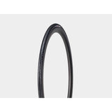 Bontrager AW1 Hard-Case Road Tire with Triple Flat Protection, showing the durable tire designed for speed and puncture resistance.