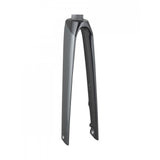 Trek Madone SL 700C road bike fork components for precise steering and control, shown in close-up detail.