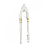 Trek Verve Steel 700C disc brake fork for road bikes, durable steel component with disc brake mounts and sleek design.